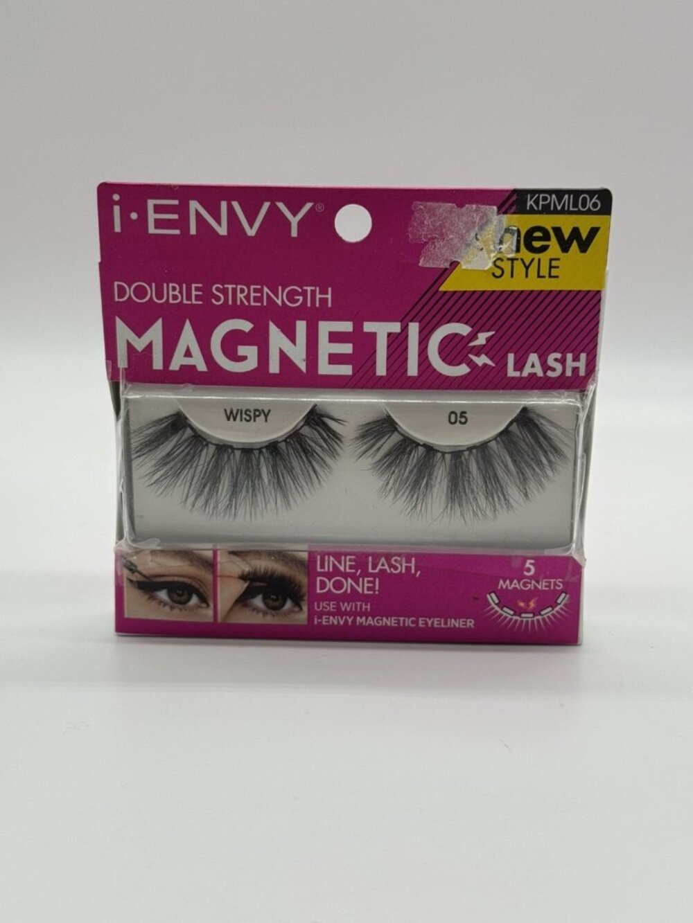 KISS i Envy Magnetic Lash Black Dramatic Costume Cosplay KPML06 Wispy 05 New